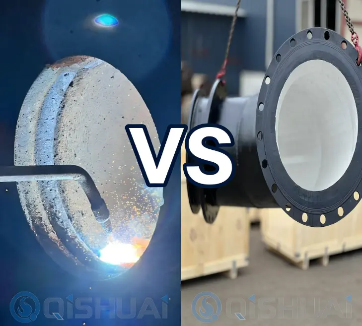 การวิเคราะห์เชิงลึกของ Shandong Qishuai: คู่มือการเลือกท่อซ้อนทับโครเมียมคาร์ไบด์และท่อบุเซรามิกอลูมินา เหมาะสำหรับสภาพการเสียดสีสูงในทุกอุตสาหกรรม